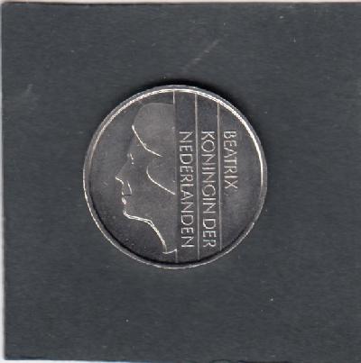 Beschrijving: 1 Gulden BEATRIX